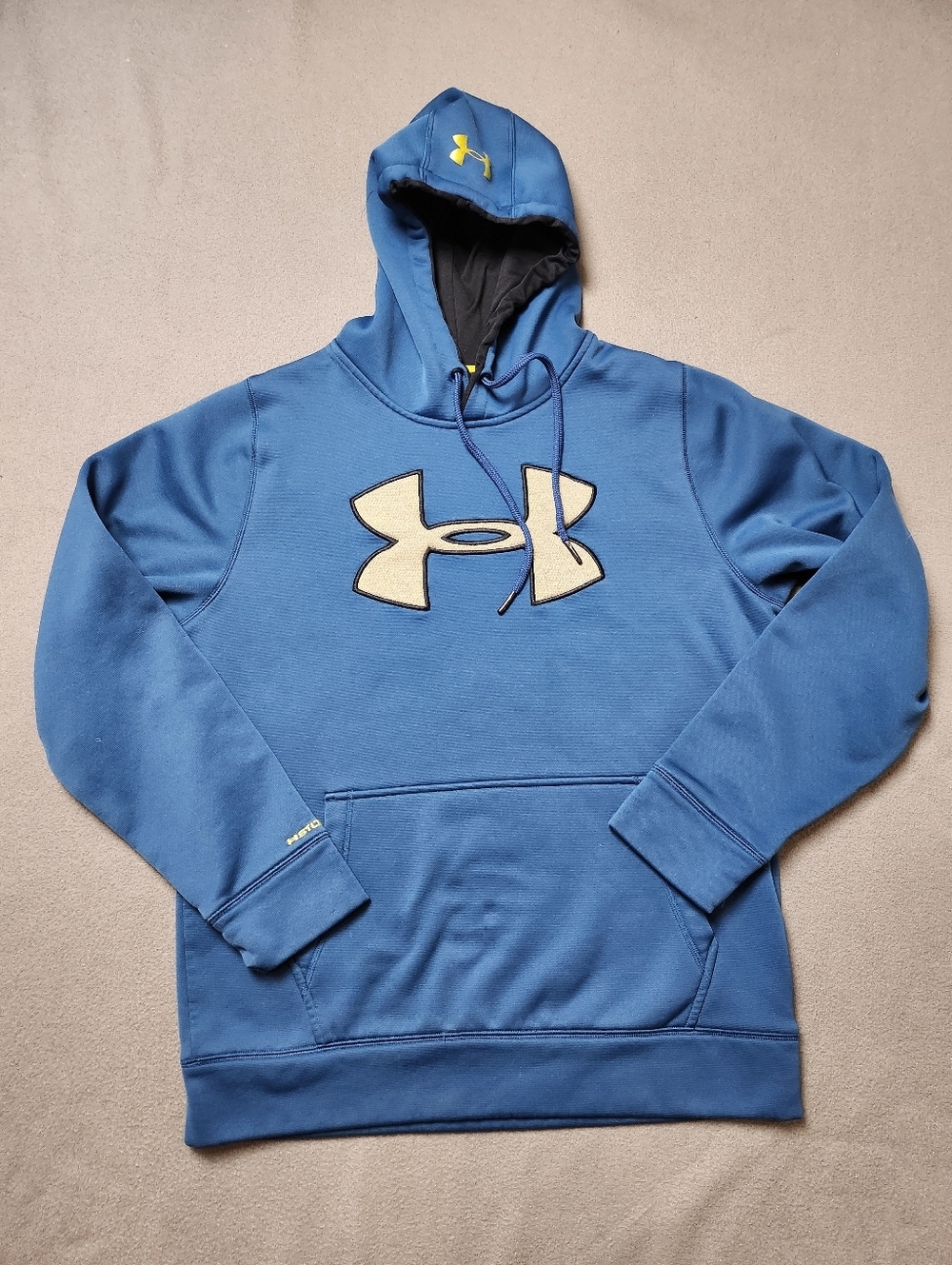 Under Armour Storm Armour Printed Big Logo Hoodie. Storm Size MD